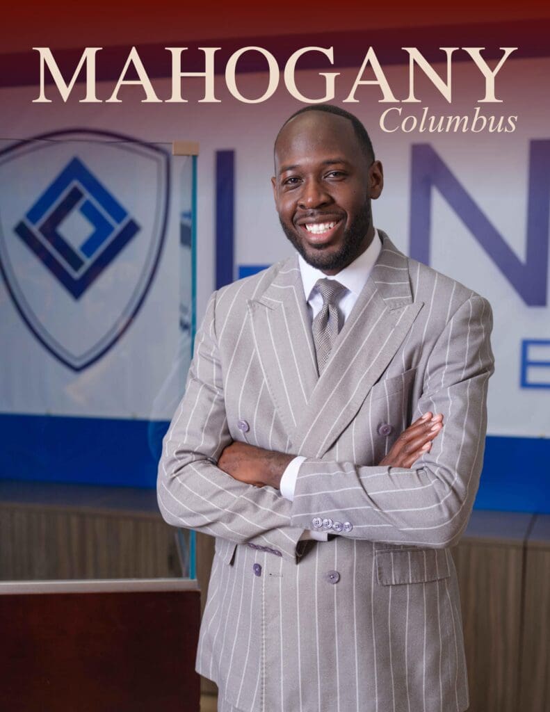 Mahogany Columbus magazine cover